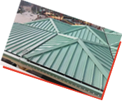 Aluminum pre-painted roof plates
